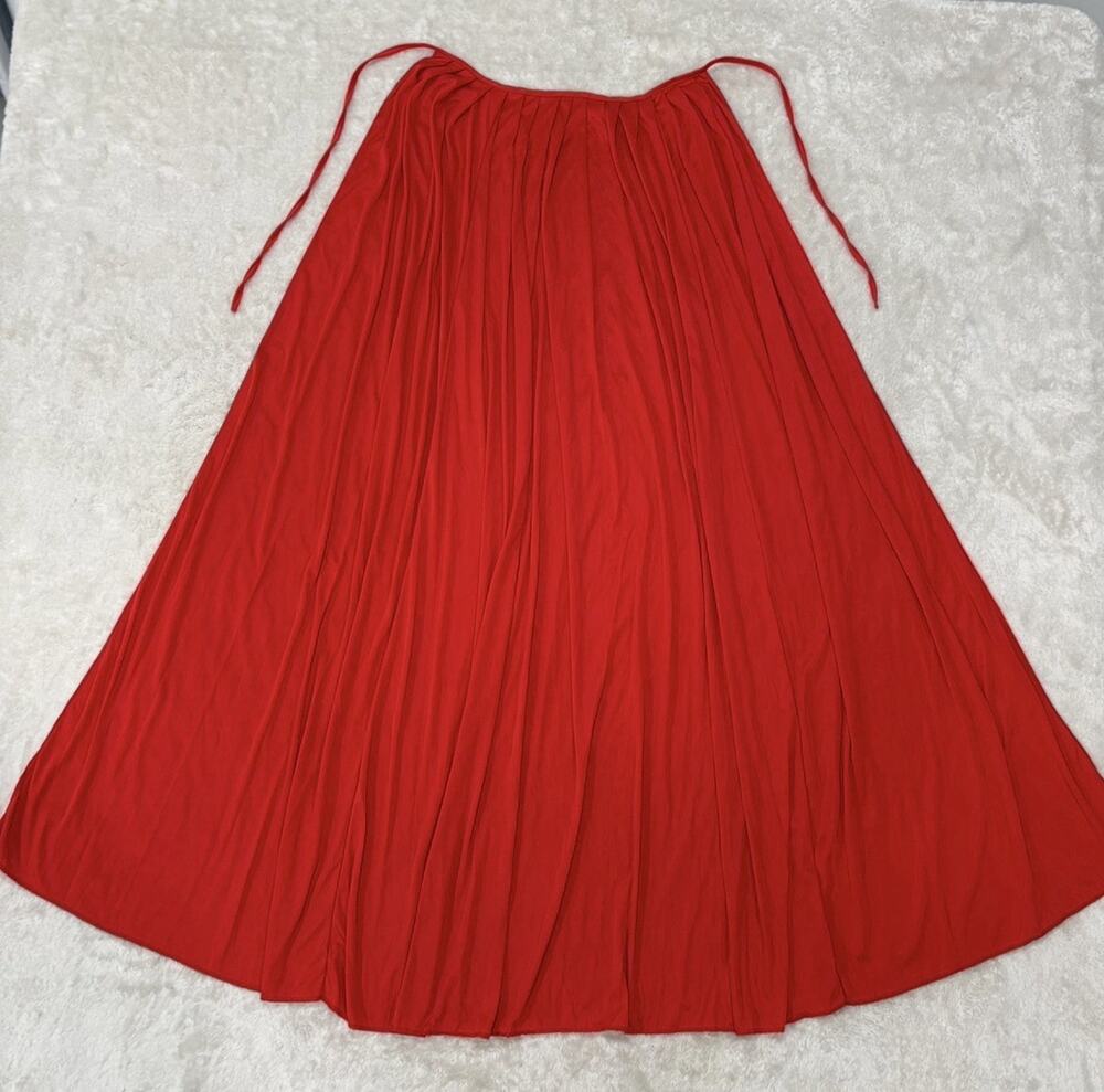 Adult Red 48 Halloween Cape Cloak Tie Neck Vampire Devil Costume Cosplay